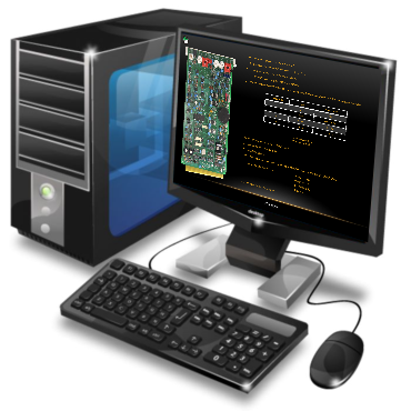 DAT connected to Pc